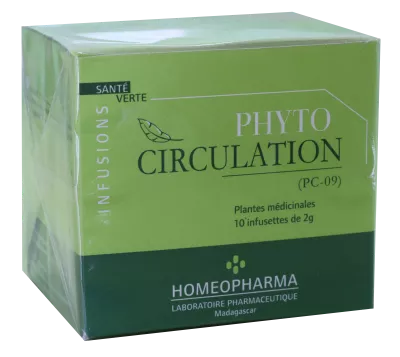 Phytotherapie Traditionnelle  Pc09-phyto-circulation Bte / 20 Infusettes - Homeopharma