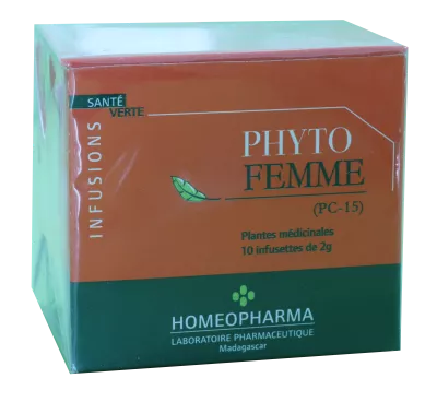 Phytotherapie Traditionnelle  Pc15-phyto-femme Bte / 20 Infusettes - Homeopharma