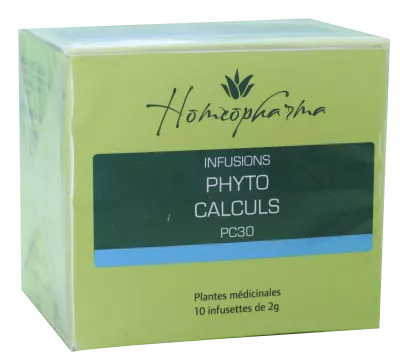 Phytotherapie Traditionnelle  Pc30-phyto-calculs Bte / 20 Infusettes - Homeopharma