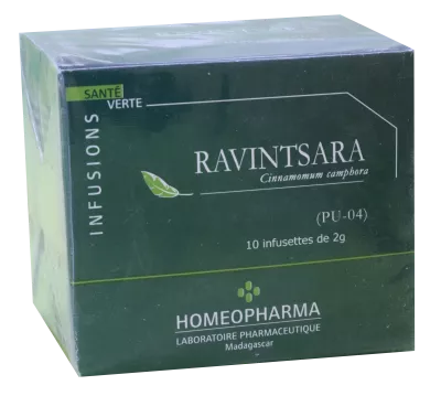 Phyto-unitaires (pu)  Pu-04 Phyto-ravintsara Bte / 10 Infusettes - Homeopharma