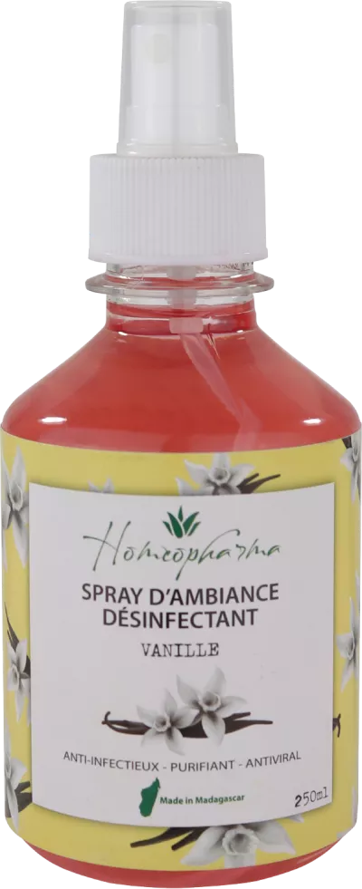 Spray Desinfektion Vanille 250 ml - HOMEOPHARMA