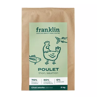 Poulet Thon Saumon 2kg