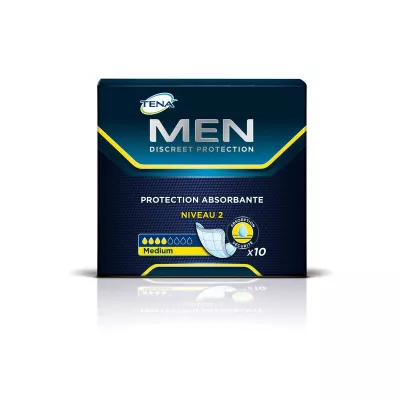 Boxer da uomo con protezione dalle perdite urinarie livello 2 Men Active Fit x10 - TENA