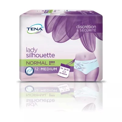 Tena Silhouette Norm.med.x12