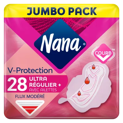 Nana Ultra Regular sanitary napkins + X28 - NANA