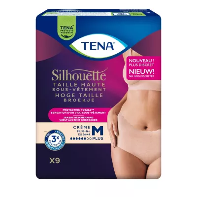 उच्च लहर सिल्हूट पैंटी आकार एम x9 - Tena