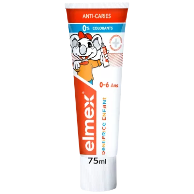 こどもむし歯予防歯磨き粉 06歳 75ml - ELMEX