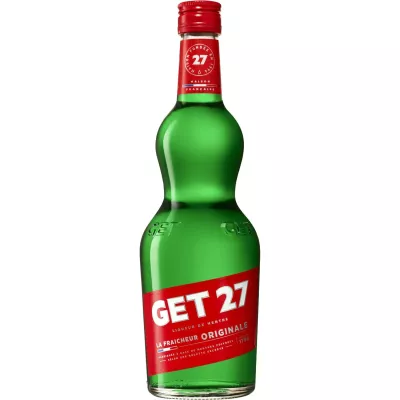 获取 27 瓶薄荷利口酒，17.9°，70 厘升瓶 - 获取