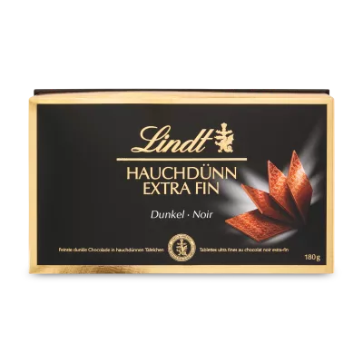 Scatola Nera Extra Fine 180g - LINDT