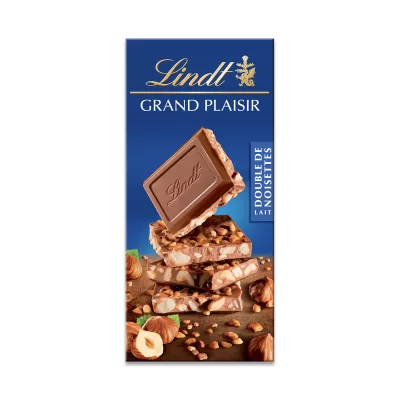 Grand Plaisir 双榛子牛奶片 150 克 - LINDT