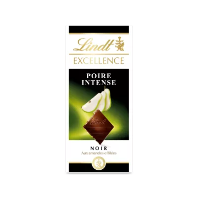 Excellence Comprimido Intenso de Pêra Negra 100 G - LINDT