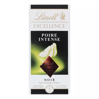 Lindt® Excellence Dark Pear Intense. 100g - LINDT