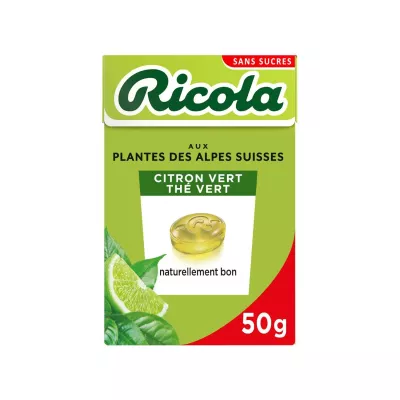 Bonbon Citron Vert Thé Vert 50g - RICOLA