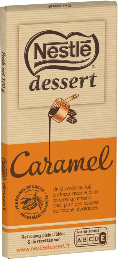 Barra de Chocolate ao Leite Caramelo 170g - NESTLÉ