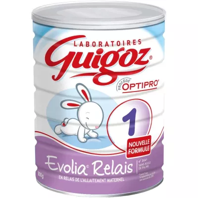 Lait en poudre Evolia Relais 1er âge 800g - GUIGOZ