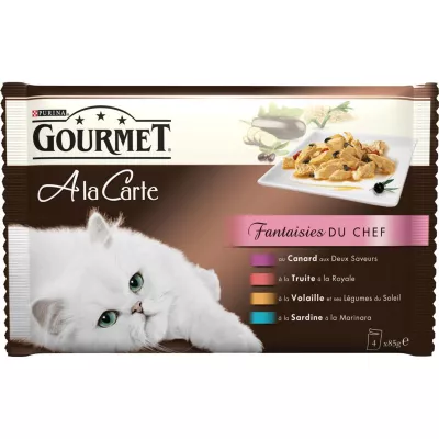 Gourm.carte Sach. 4x85g