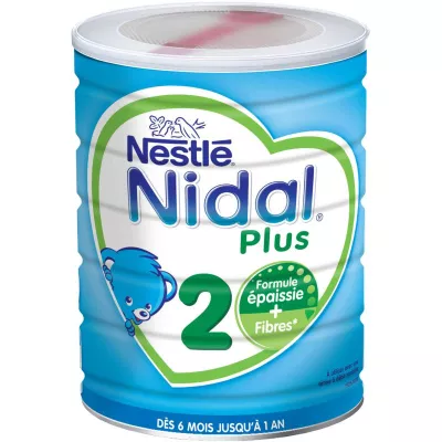 نيدالجست حليب مجفف المرحلة الثانية 800 جرام - NESTLE NIDAL