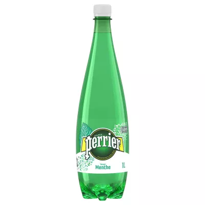 Eau minérale pétillante menthe 1L - PERRIER