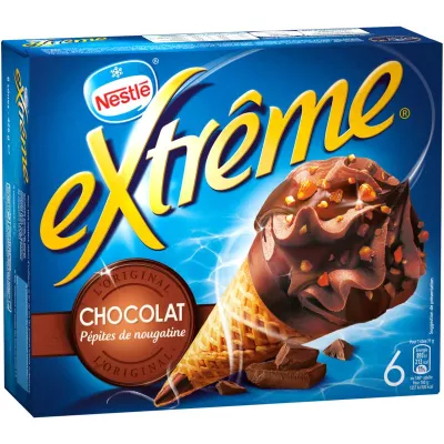 Chocolate chocolate nougatine chips x6 426g - Nestle