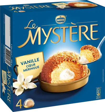 Mystère vanille cœur meringue x4 - NESTLE