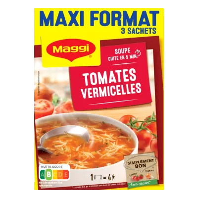 Soupe de Tomate aux Vermicelles, 3X70g - MAGGI