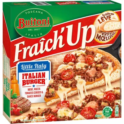 Pizza italian burger Fraîch'up 590g - BUITONI