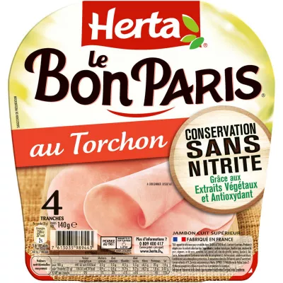 Bon Paris Torchon 4t 140g Ss N