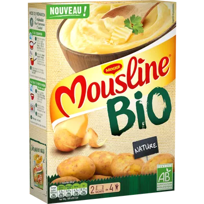 Purée nature Bio Mousline 2x100g - MAGGI