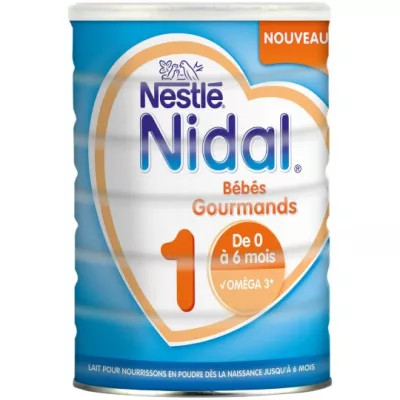 Lait en poudre bébés gourmands 1er âge 800g - NESTLE NIDAL