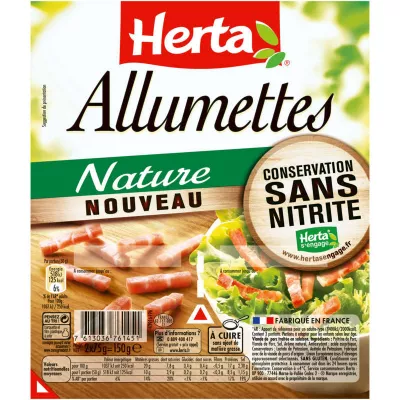 Allumettes Nature Csn 2x75