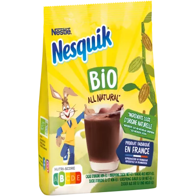 Bột Cacao Hữu Cơ Hoàn Toàn Tự Nhiên 350g - NESQUIK