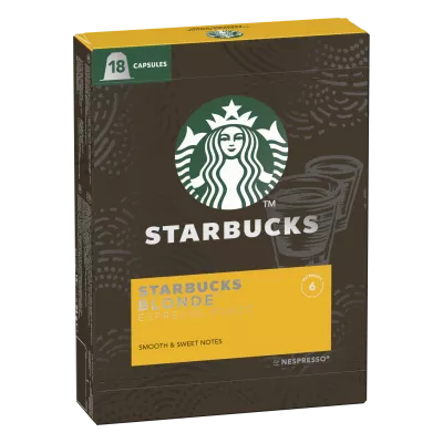 Capsule Café di Nespresso Blonde Roast x18 94g - STARBUCKS