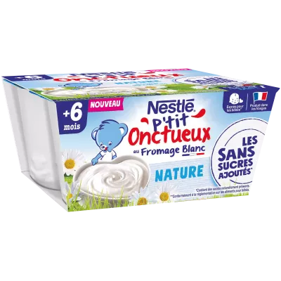 Ptit croster com queijo branco de 6 meses 4x90g - NESTLE