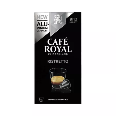 Café capsules Ristretto x10 53g - CAFE ROYAL