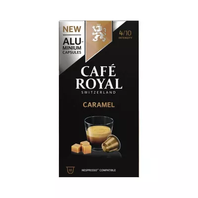 Vidonge Café Caramel Compatibles Nespresso® X10 50G - CAFÉ ROYAL