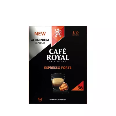 Café Capsules Espresso Forte x36 187g - CAFE ROYAL