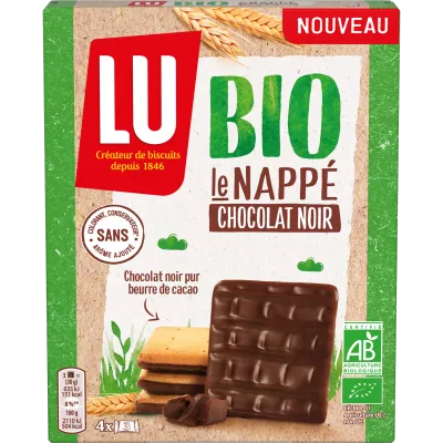 Lu Bio Black Tablecloth Biscuits 120