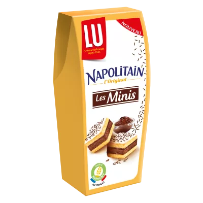 Les Minis Napolitain chocolate cakes, 90g - LU