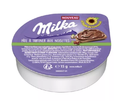 Pate Tartiner Nois  (15gx150) - MILKA