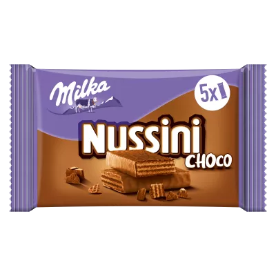 Шоколадные батончики Nussini 5х31г - MILKA