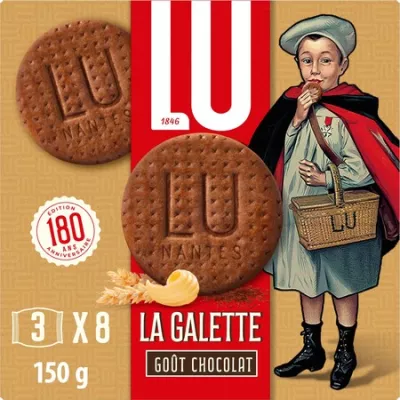150g La Galette Chocolat Lu