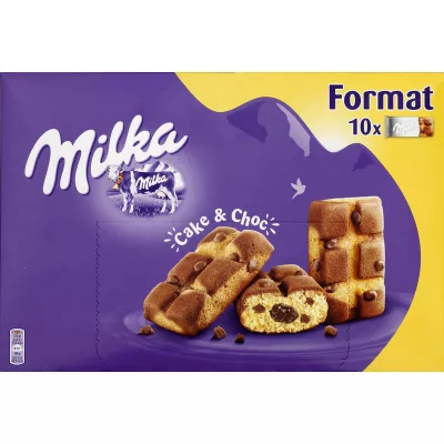 ケーキ＆チョコ×10個 350g - MILKA