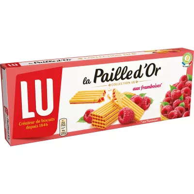 ラ・パイユドール ラズベリーウエハース 170g - LU
