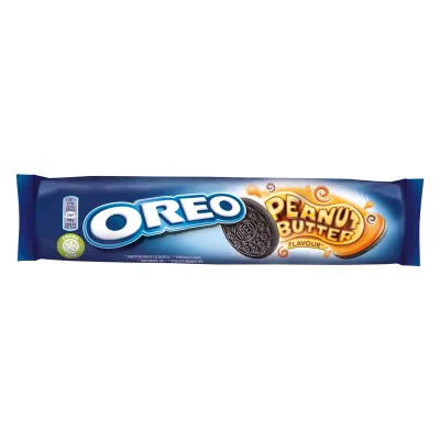 Biscuits goût beurre de cacahuètes rouleau 154g - OREO