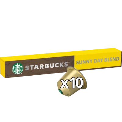कैप्सूल कैफे सनी ब्लेंड संगत नेस्प्रेस्सो x10; 56 ग्राम - STARBUCKS