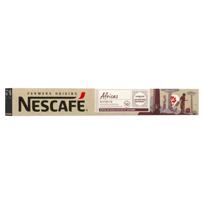 Cápsulas de café Espresso Africa compatíveis com Nespresso; x10; 55g - NESCAFE