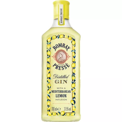 Rượu gin chanh vắt, 37,5°, chai 70cl, BOMBAY
