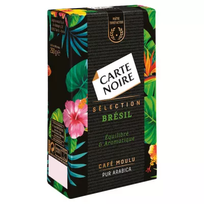 Café moulu selection Brésil 250g - CARETE NOIRE