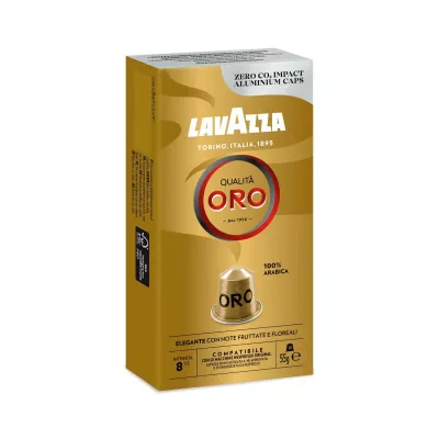 Cápsulas de Café Compatíveis Nespresso Qualidade Ora Intensidade 8 X10 Caps -lavazza