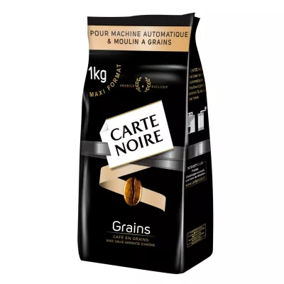 Caffè classico in grani 1kg - CARTA NERA